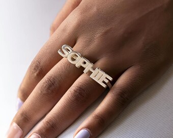 Two Finger Name Ring