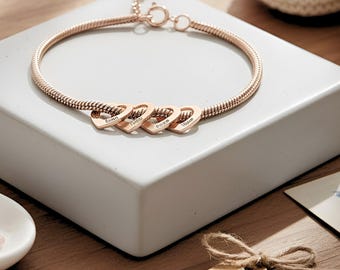 Personalized Mother Bracelet Engraved Kids Names