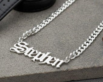 Custom Cuban Name Necklace