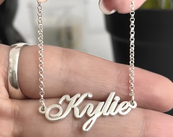 Personalized Cursive Name Necklace