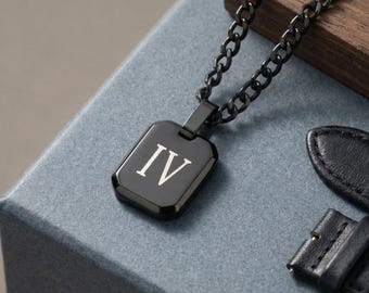 Personalized Dog Tag Necklace Stainless Steel