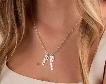 Paperclip Mother Necklace