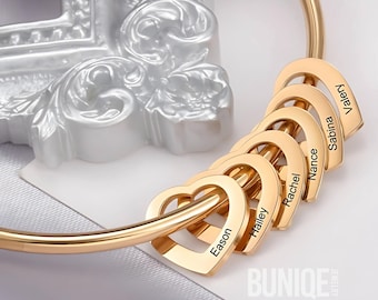 Grandma Bracelet with Grankids Names