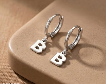 Custom Initial Dangle Earrings
