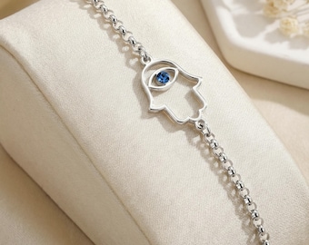 Evil Eye Hamsa Bracelet