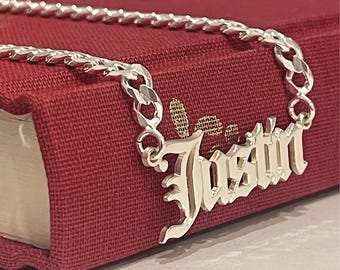 Custom Cuban Name Necklace