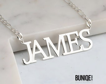 Figaro Name Necklace for Men