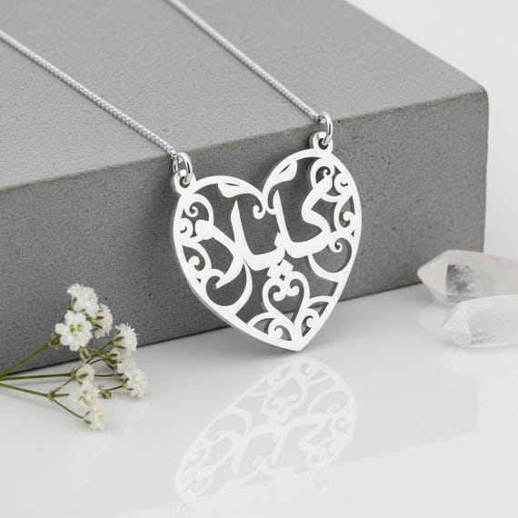 Amor Collana In Argento Sterling 925 Con Perla E Zirconi – Gioiello Donna In Confezione Regalo