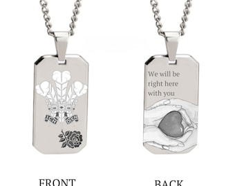 Personalized Mens Dog Tag Necklace