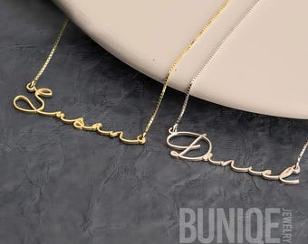 Dainty Script Name Necklace