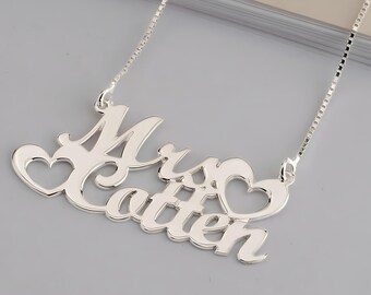 Two Name Necklace