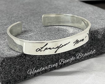 Handwriting Cuff Bangle