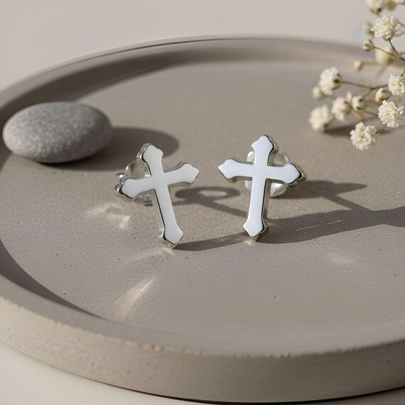 Orecchini A Lobo In Argento 925 Con Zirconi, Eleganti E Ipoallergenici, In Confezione Regalo