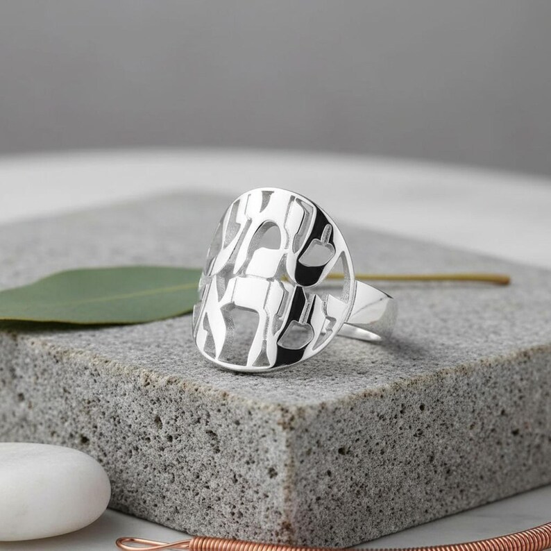 Unique Israeli Rings Shema Israel Ring, Sterling Silver 925 - Handmade Israeli Jewelry ...