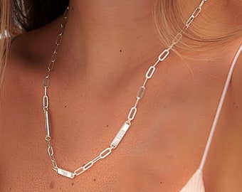 Paperclip Mother Necklace