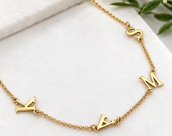 Initial Necklaces