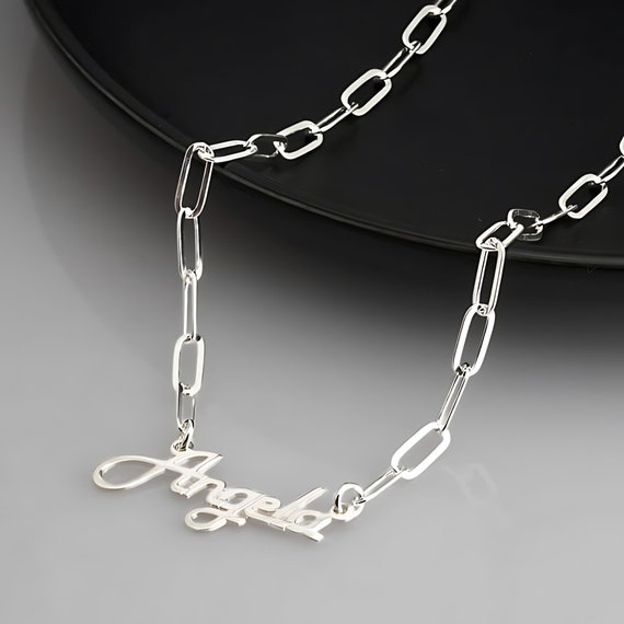 jewellerybox Collier et Pendentif en Argent Plaqué Or Jaune 18 Carats 51cm