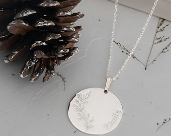 Sterling Silve Name Necklace