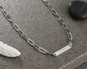 Paperclip Mother Necklace