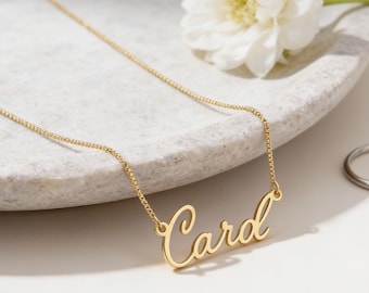 Custom Cursive Name Necklace