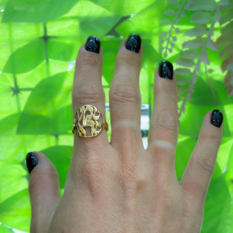 Shema Israel Ring, Sterling Silver 925 Hebrew Band, Handmade Jewish Jewelry