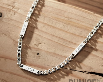 Dad Necklace with Kids Names