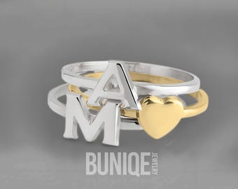 Stackable Initial Rings