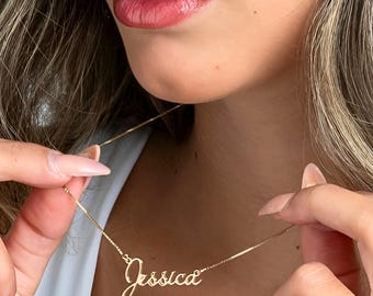 Custom Cursive Name Necklace