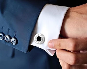 Sterling Silver Custom Cufflinks