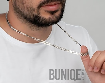 Dad Necklace with Kids Names