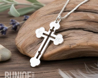 Greek Orthodox Cross Necklace