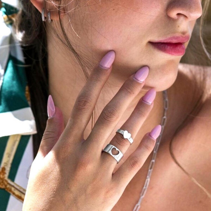 Sterling Puzzle Ring - Etsy