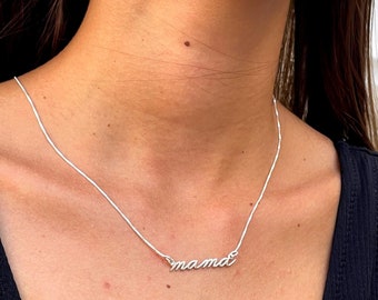 Minimalist Mama Necklace