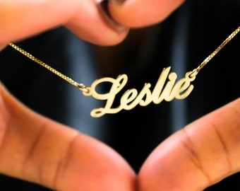 Classic Name Necklace Sterling Silver