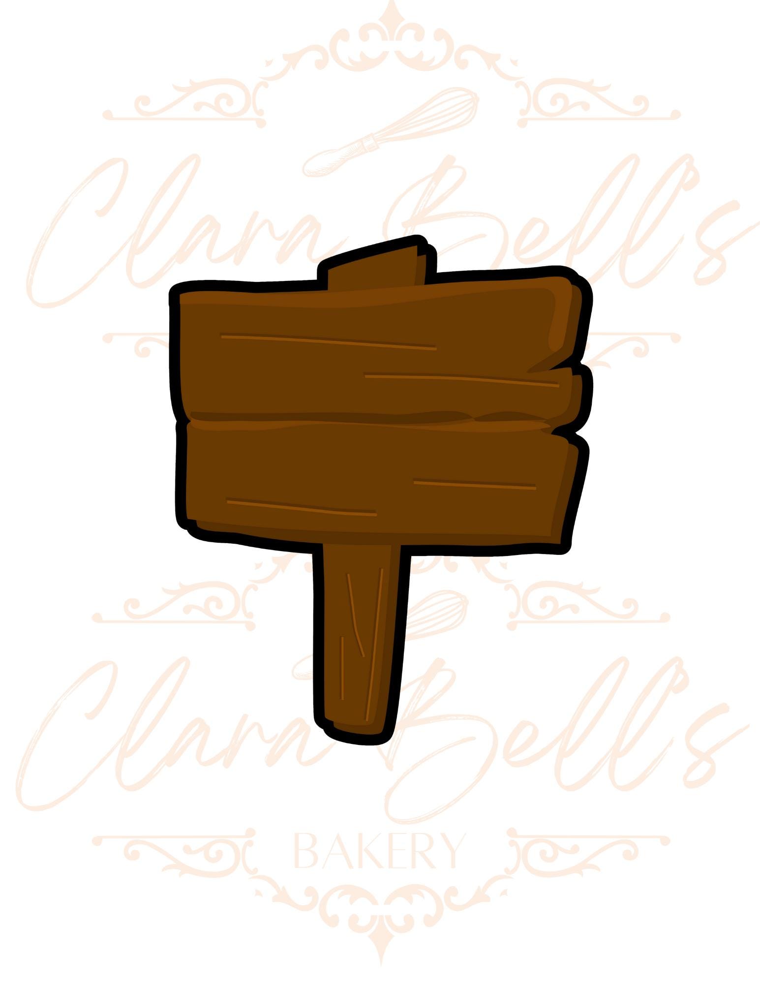 Digital Download Wooden Sign 4 Inch Cookie Cutter STL - Etsy