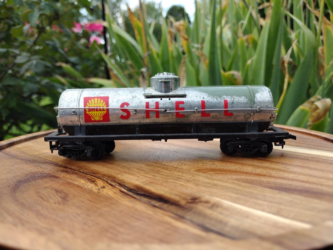 Shell Tank Train Vintage Shell Tanker Toy Train Car, 5.5” Long - Etsy