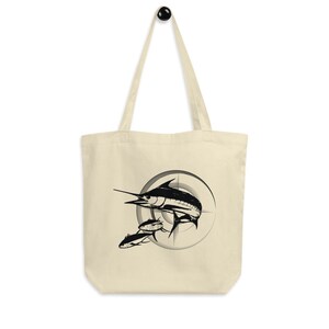 Angeln Einkaufstasche - Pelagischer Hunger, Big Game Fisch, Trophäenfisch | Geschenk für Sie oder Ihn, Vatertagsgeschenk, Fischer