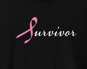 Breast Cancer Awareness Hoodie, Breast Cancer Sweater, Breast Cancer Awareness Month, Breast Cancer Support, Pink Ribbon Survivor