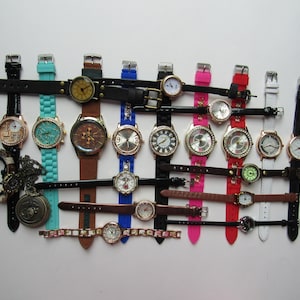 Lot of 20 assorted vintage watches - not running