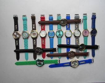 Lot of 16 assorted vintage watches - not running