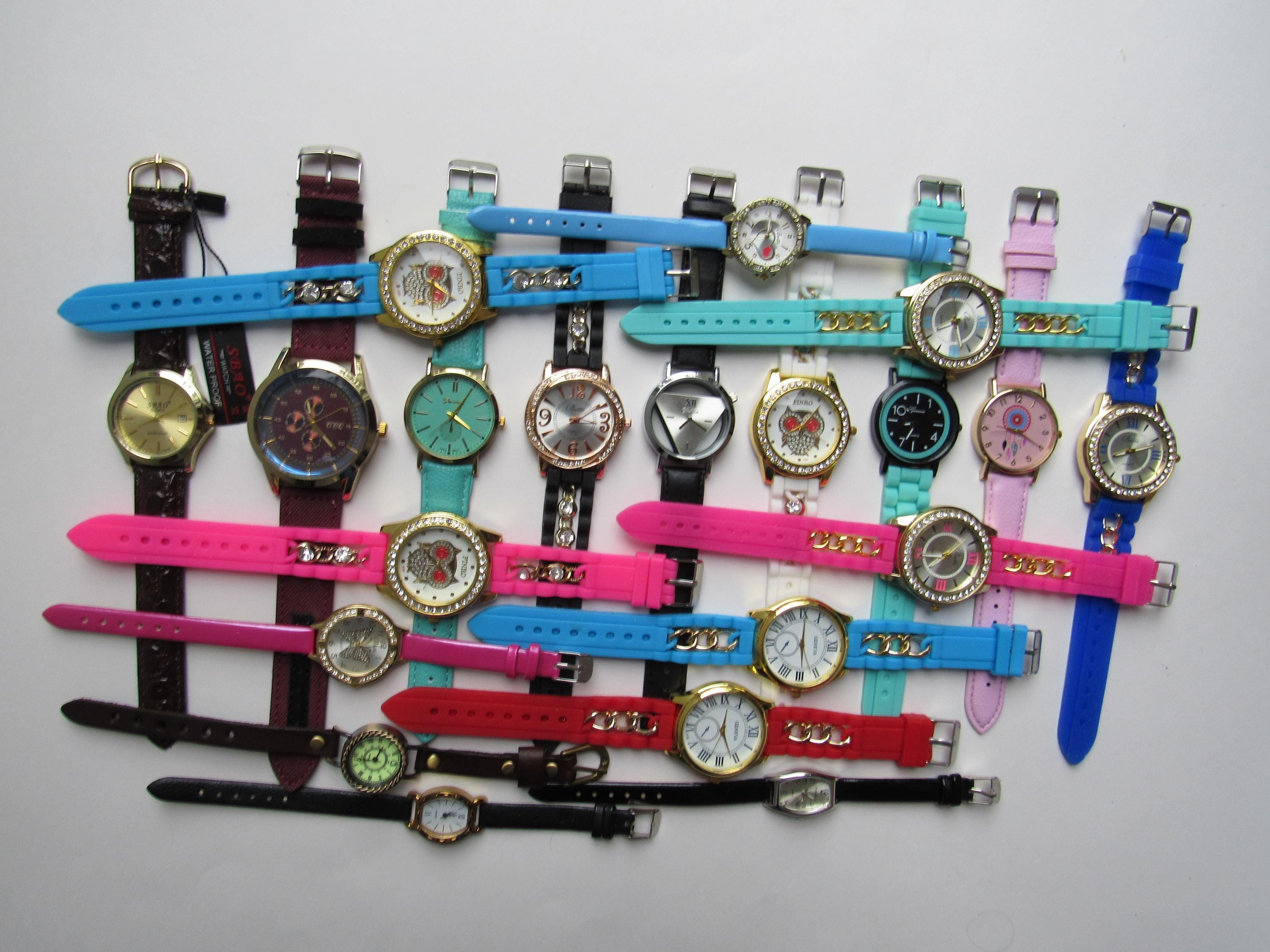 Bundle of 9 Vintage Watches Need Batteries Lot Craft Rework Choosing The Right Watch Batteries Made Easy: A Beginner main image 4