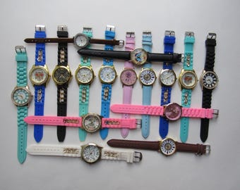 Lot of 16 assorted vintage watches - not running