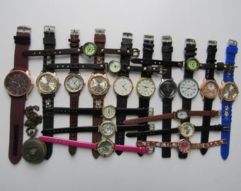 Lot of 20 assorted vintage watches - not running