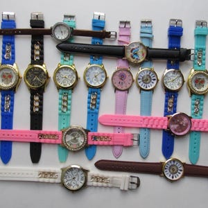 Lot de 16 montres vintage assorties - ne fonctionnent pas image 13