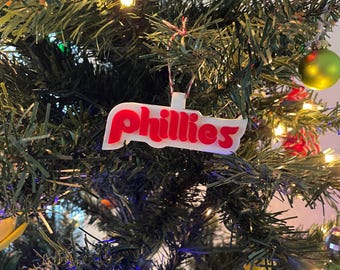 Phillies Christmas Tree Ornament