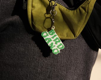 Bird gang Bag Charm