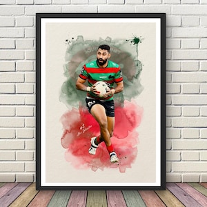 Beauden Barrett All Black Rugby Poster - Etsy New Zealand