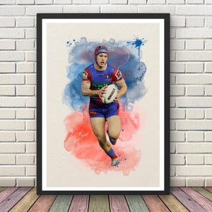 Beauden Barrett All Black Rugby Poster - Etsy New Zealand