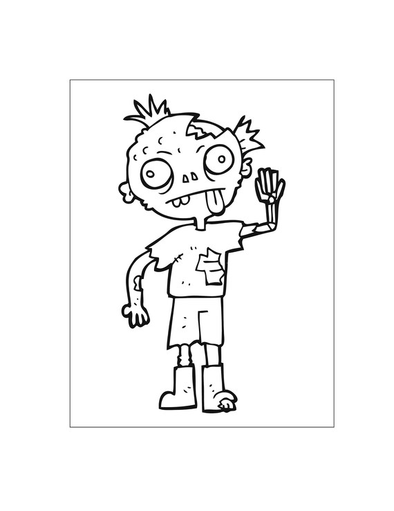 Plants Vs Zombies Coloring Pages For Kids