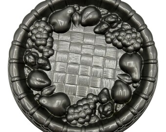 Nordic Ware MariAnne Pan 10 Cup Cast Aluminum Fruit Lattice Basket Cake Dish Pan